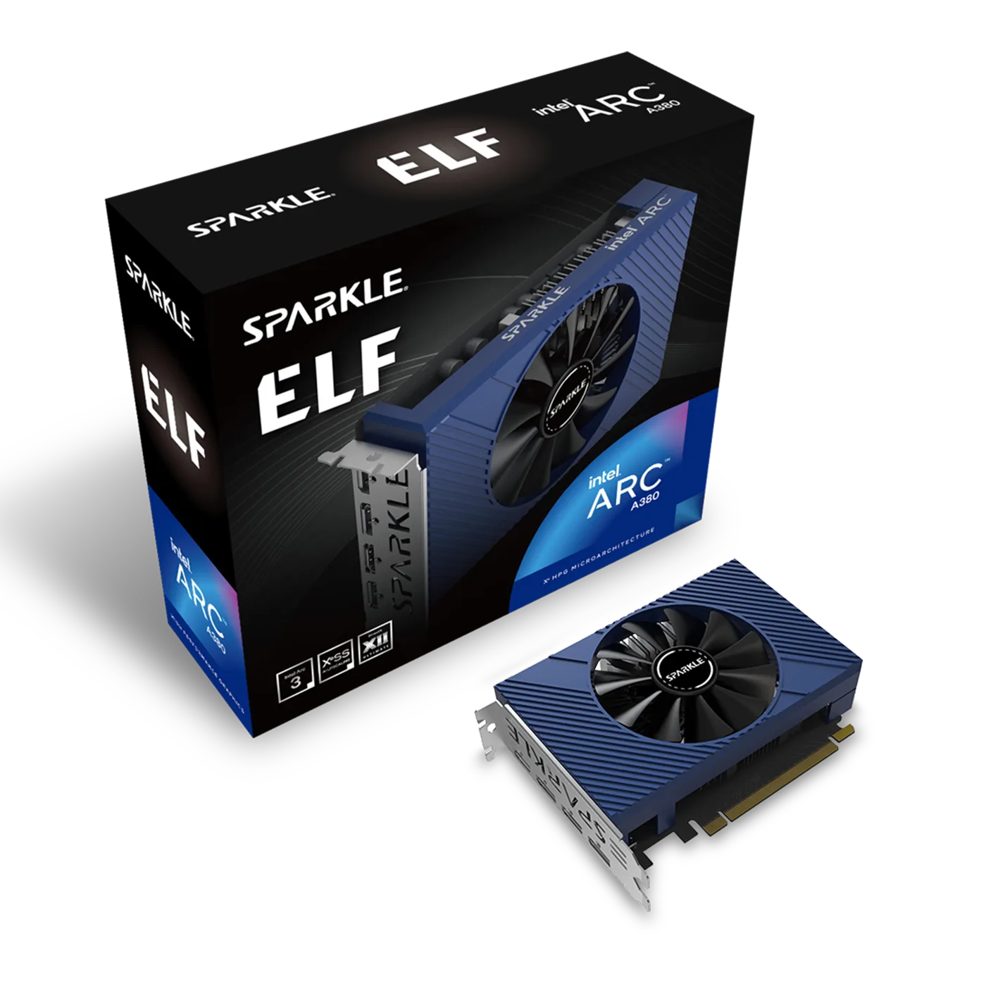 Intel Arc A380 Low Profileのサイズ確認法