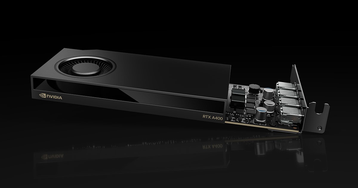 RTX A400とT400 4GBを比較｜4画面と50Wの違い